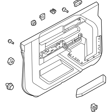 Ford M2DZ-5423942-DA PANEL ASY - DOOR TRIM