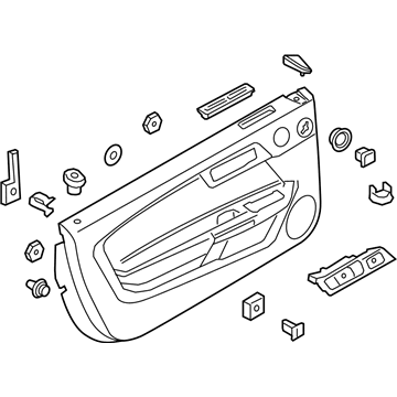 Ford FR3Z-6323943-FB Panel Assembly - Door Trim