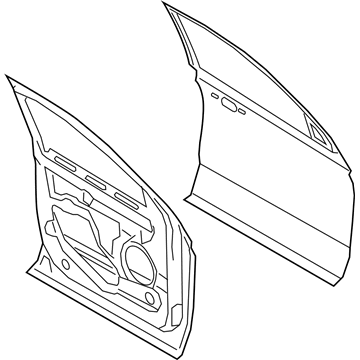 Ford JL7Z-7820124-A Door Assembly - Front