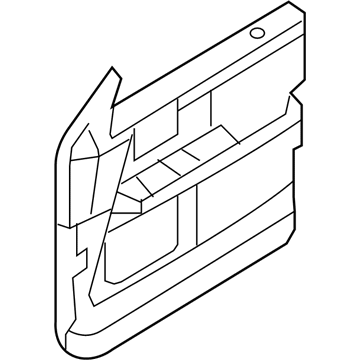 Ford 7L7Z-7823943-AA Trim Assembly - Front Door