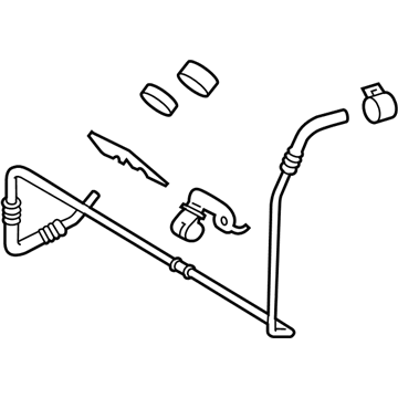 Ford FL3Z-7B028-E Tube - Oil Cooler