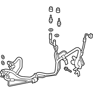 2021 Ford Explorer A/C Hose - L1MZ-19A834-D