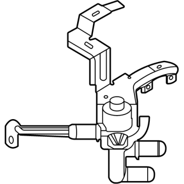 2023 Ford Maverick Heater Control Valve - LX6Z-8C605-A