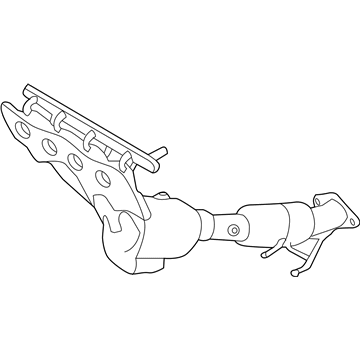 Ford FM5Z-5G232-A Exhaust Manifold And Catalyst Assembly