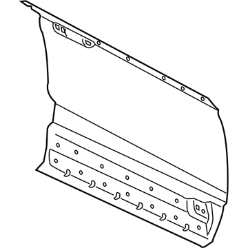 Ford FA1Z-5820200-A Panel Assembly - Door - Outer