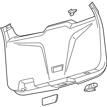 Ford FB5Z-7842906-BA Trim - Tailgate