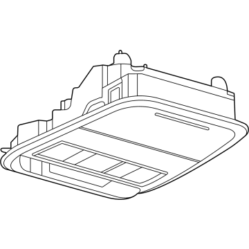 Ford LJ8Z-58519A70-AQ CONSOLE ASY - OVERHEAD