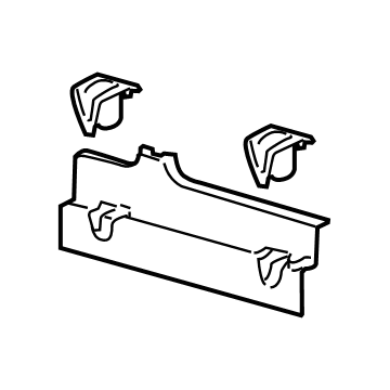 Ford LK4Z-61311A59-DB TRIM - "D" PILLAR