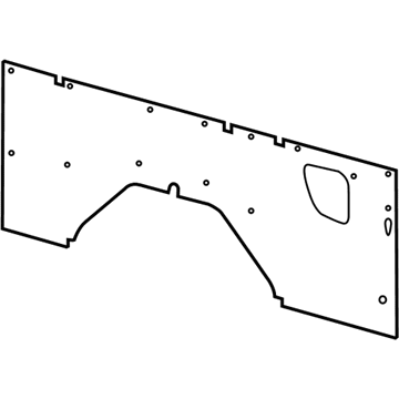 Ford CK4Z-6131013-HD TRIM - LOAD COMPARTMENT