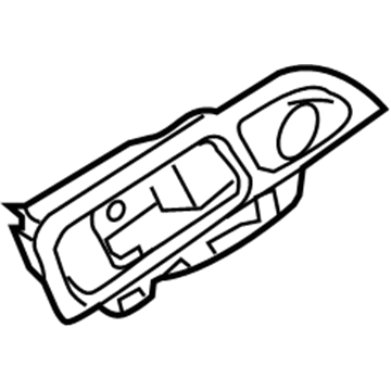 Ford DA5Z-5422601-BA Handle - Latch