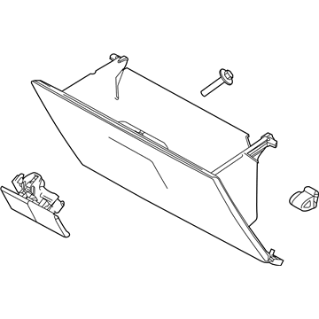 Ford CL3Z-1506024-AD Box Assembly - Glove Compartment