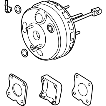 2019 Ford Flex Brake Booster - DE9Z-2005-H