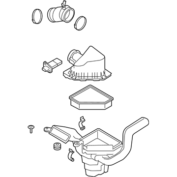 Ford 8S4Z-9600-D Cleaner Assembly - Air