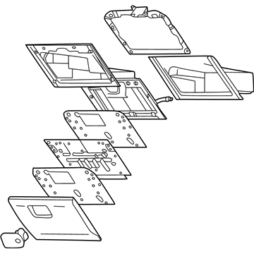 Ford 3W6Z7606010AAB Box Assy - Glove Compartment