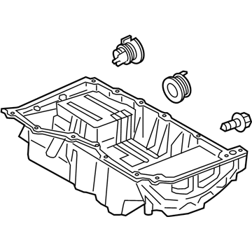 Ford FT4Z-6675-C Pan Assembly - Engine Oil