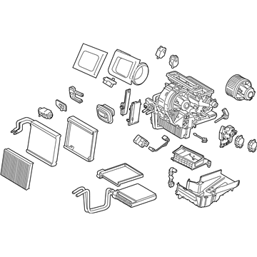 2015 Lincoln MKC Evaporator - FV6Z-19B555-C