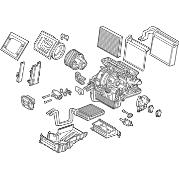 Ford Focus Evaporator - F1FZ-19B555-D