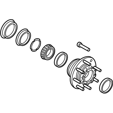 Ford BC3Z-1109-D Wheel Hub Assembly