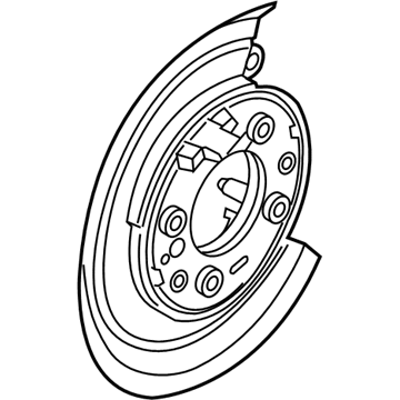 Ford BC3Z-2B636-B Plate - Support