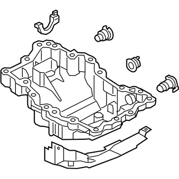 Ford FT4Z-6675-D PAN ASY - ENGINE OIL