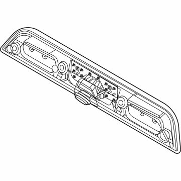 Ford PC3Z-13A613-D LAMP ASY - REAR - HIGH MOUNTED