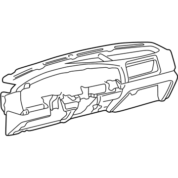 Ford 5C3Z-2504320-CAA Panel - Instrument