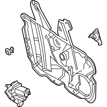 Lincoln Corsair Window Regulator - LJ7Z-7823200-A