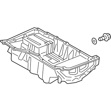 2020 Ford Fusion Oil Pan - CM5Z-6675-D