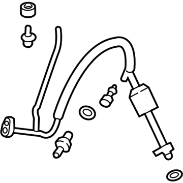 2021 Ford F-250 Super Duty A/C Hose - LC3Z-19972-DB