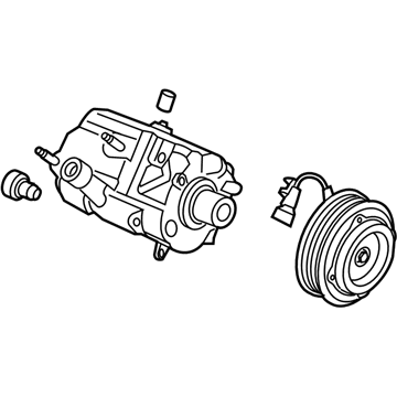 2021 Ford F-250 Super Duty A/C Compressor - LC3Z-19703-BC