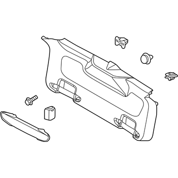 Ford F1EZ-5846404-BA Trim - Tailgate