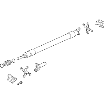 Ford PC3Z-4602-M SHAFT ASY - DRIVE