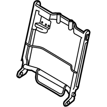 Ford JC3Z-16613A38-A FRAME - REAR SEAT BACK RETAINI