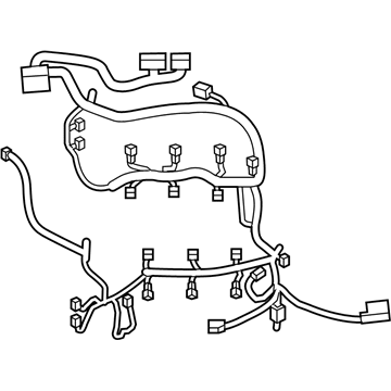 Ford DU5Z-12A581-U Wire Assembly