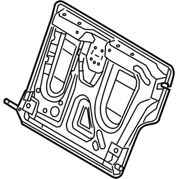 Ford BE8Z-5460509-A Panel Assembly - Seat Back