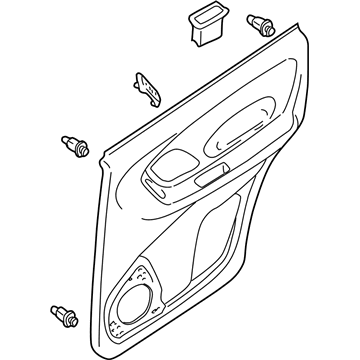 Ford YL8Z7827407HAA Panel Assembly Door Trim