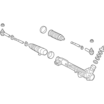 Lincoln Mark LT Steering Gear Box - 6L3Z-3504-AA