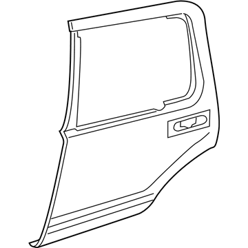 Ford 1L2Z-7824700-AC Panel Assembly - Door - Outer