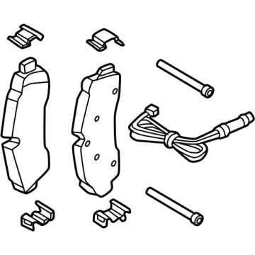 2022 Ford E-Transit Brake Pads - NK4Z-2200-D