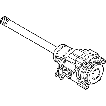 Ford L1MZ-3D102-BA SHAFT - FRONT AXLE