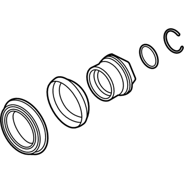 Ford L1MZ-4676-C SEAL Assembly - OIL