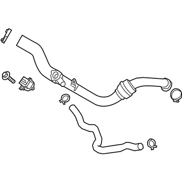 2023 Ford Police Interceptor Utility Air Duct - L1MZ-6F072-B