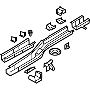 Ford 7T4Z-7810124-A Member - Side