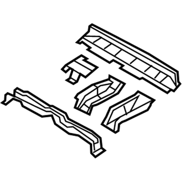 Ford 7T4Z-7810716-B Member - Fuel Tank Mounting