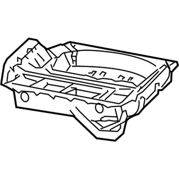 Ford XW4Z5463100AA Frame & Spring Front S