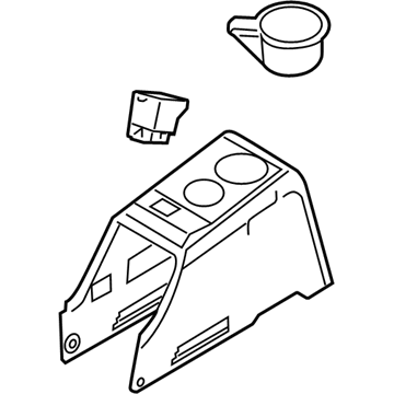 Ford 6L5Z-10045A36-AA Panel - Console