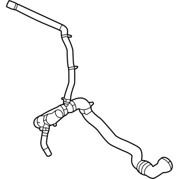 Ford LC2Z-8286-B HOSE - RADIATOR