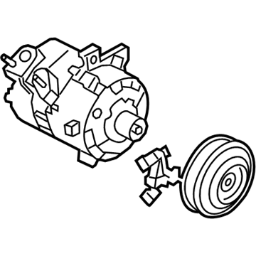 2021 Ford Police Interceptor Utility A/C Compressor - L1MZ-19703-E