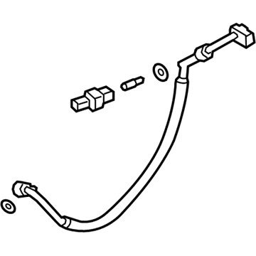 Ford Police Interceptor Utility A/C Hose - L1MZ-19972-DC