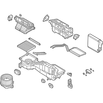 2023 Ford Ranger Heater Core - KB3Z-19B555-G